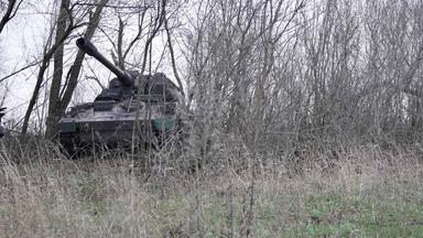 Panzerhaubitze 2000 im Einsatz im Osten der Ukraine