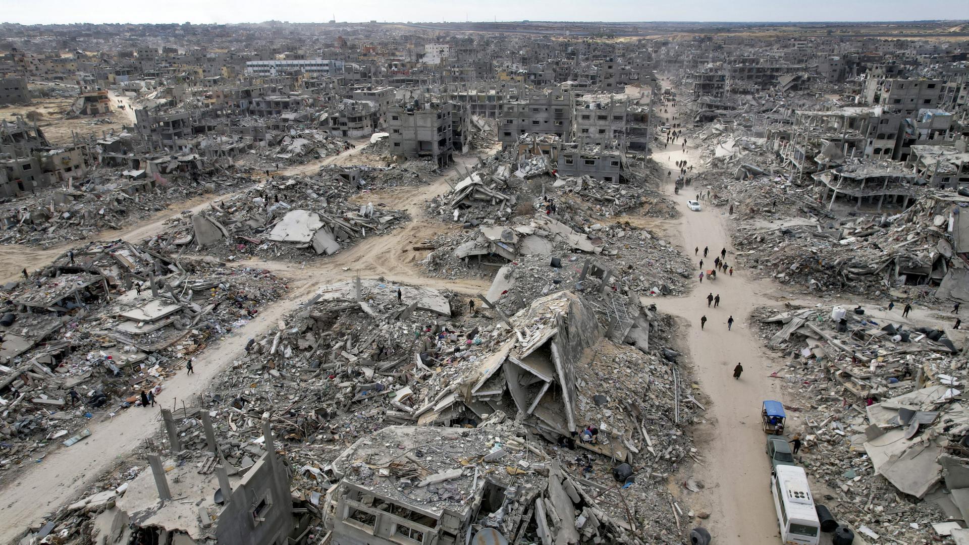 Trümmer in Rafah | AP
