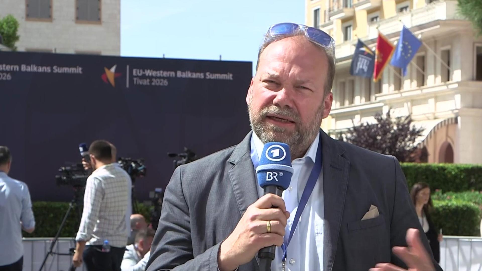 Andreas Bachmann, ARD Wien, zzt. Tivat, zum Westbalkangipfel