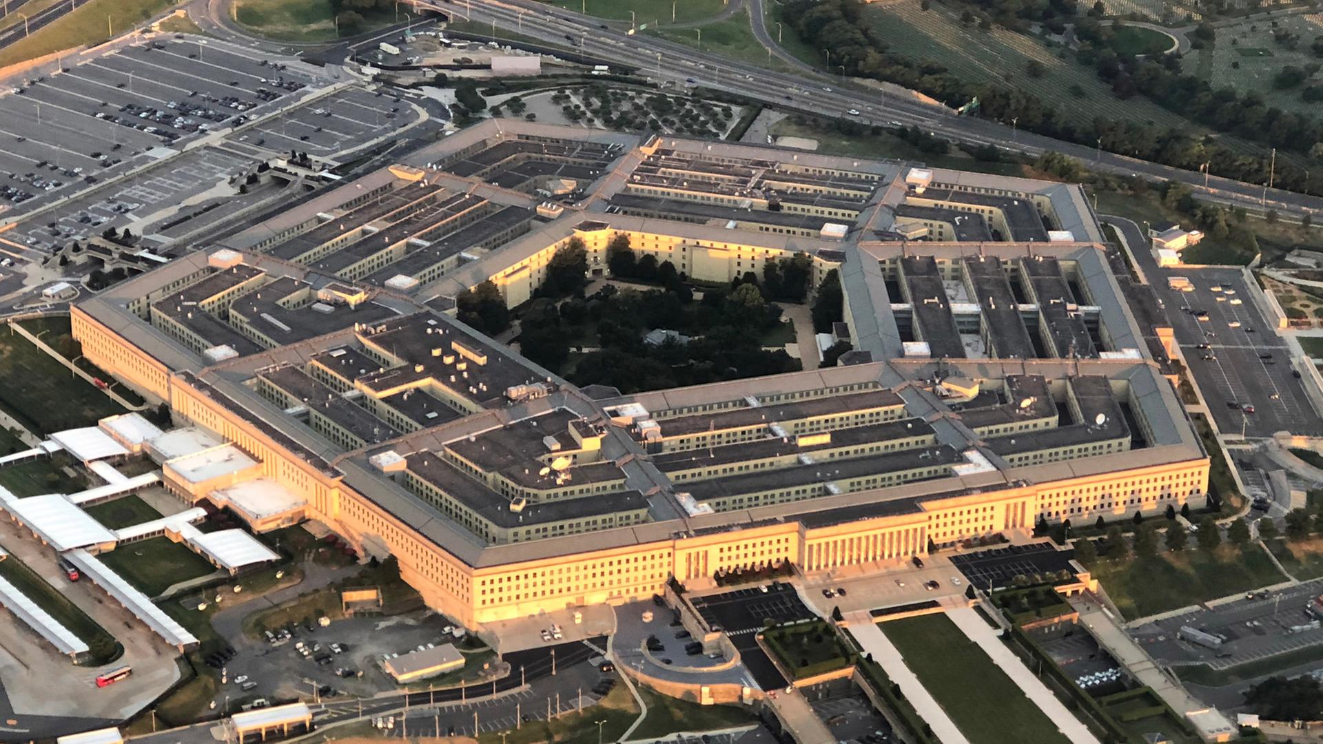 Luftaufnahme des Pentagon-Gebäudes, dem Sitz des US-Verteidigungsministeriums | picture alliance/dpa/Xinhua