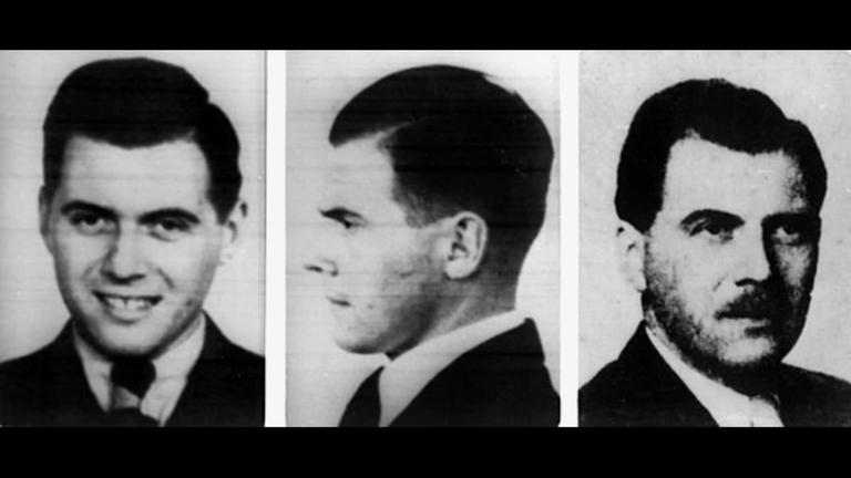 Fahndungsfotos von Josef Mengele
