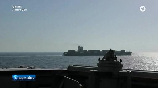 US-Armee greift iranischen Frachter an