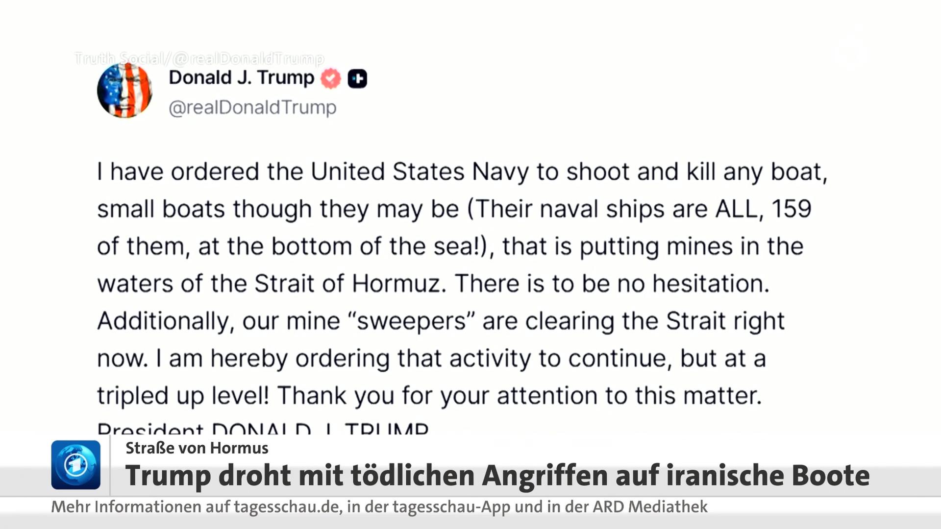 Sendungsbild | ARD-aktuell