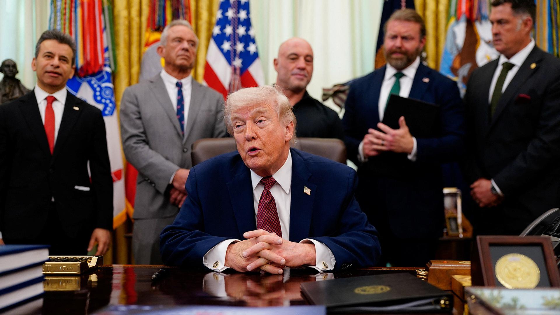 Iran-Liveblog: ++ Trump: Keine Erpressung mit Straße von Hormus ++