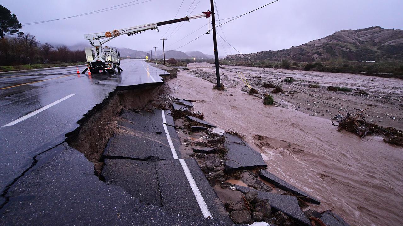 Überschwemmungen und Tote durch Wintersturm in Kalifornien