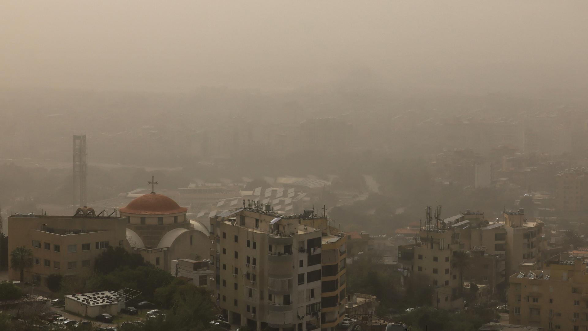 Ein Blick von oben auf die Stadt Beirut | REUTERS