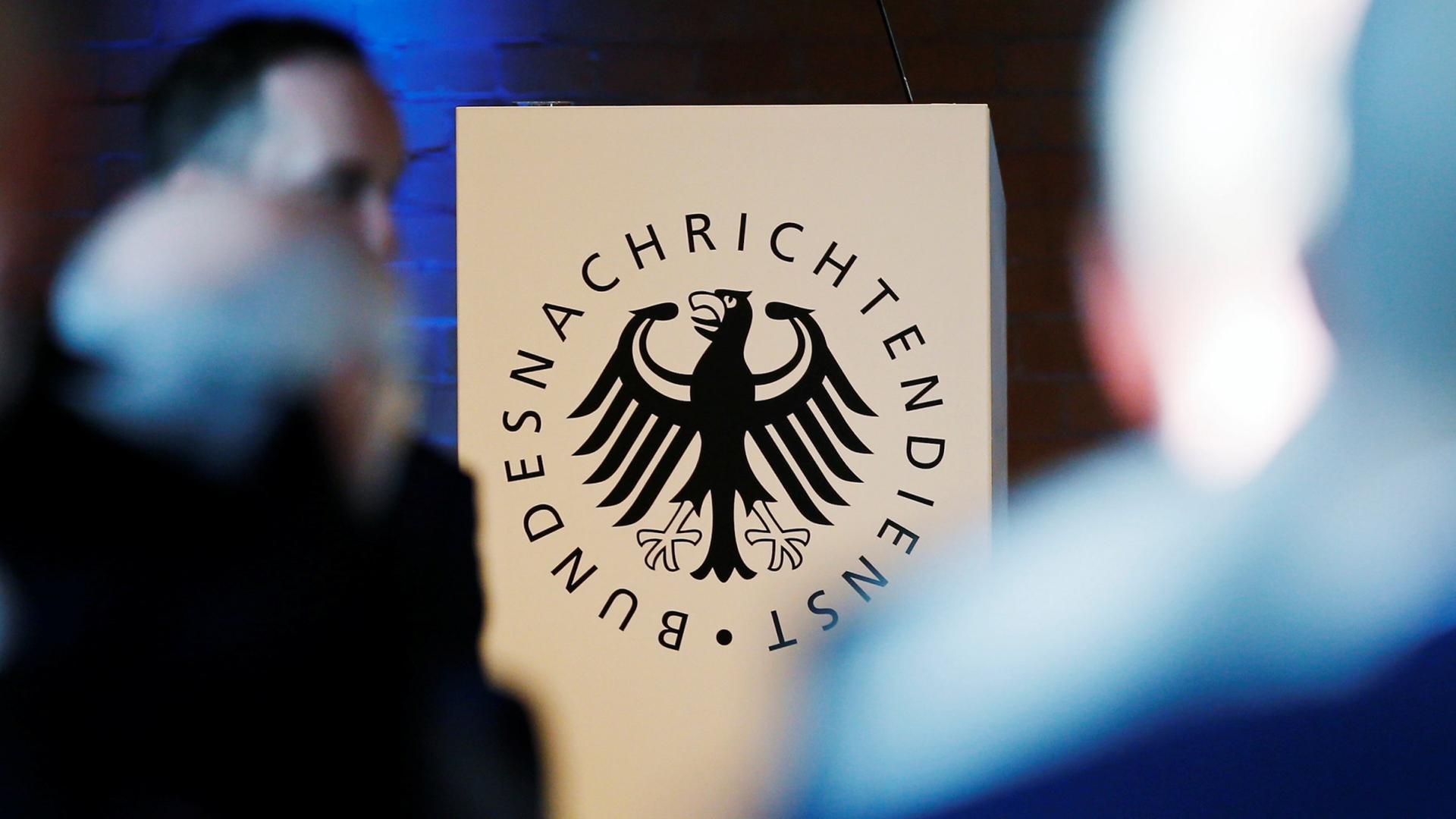 BND Logo beim Jubiläum | dpa