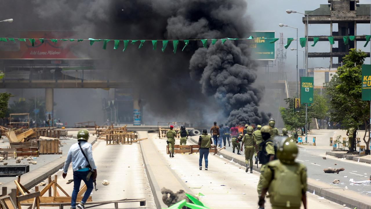 Tansania: Schwere Unruhen nach umstrittener Wahl