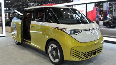 VW ID Buzz auf der New York International Auto Show.