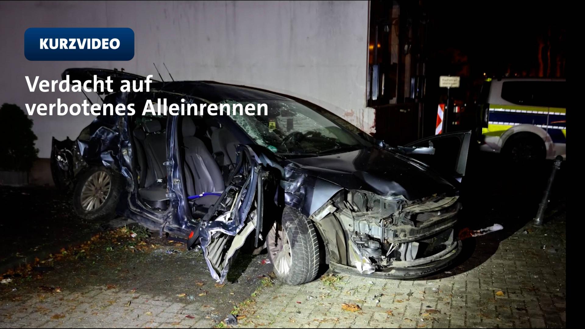 Beschädigter Unfallwagen | NonstopNews