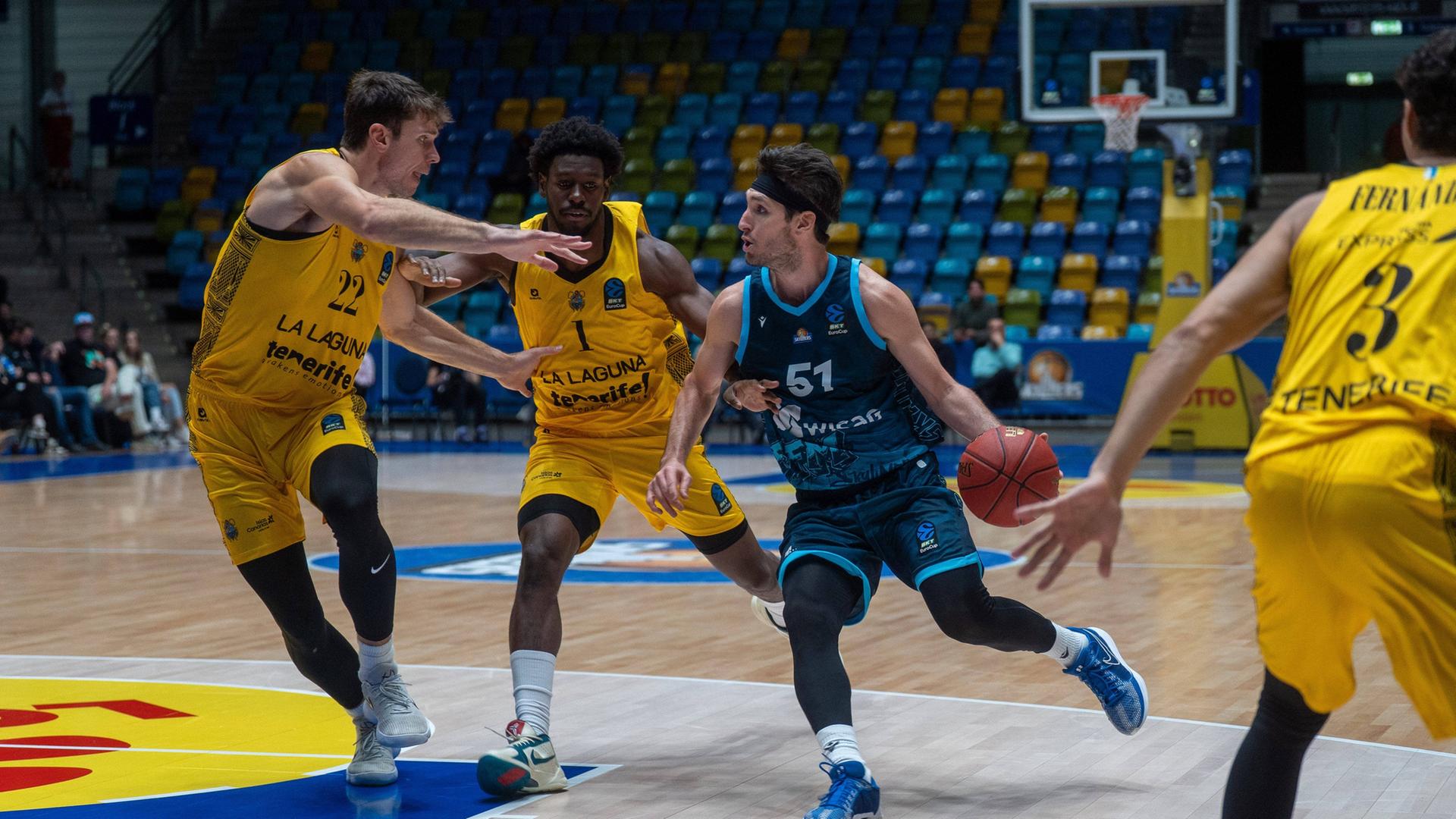 EuroCup: Skyliners verpassen Überraschung gegen Teneriffa
