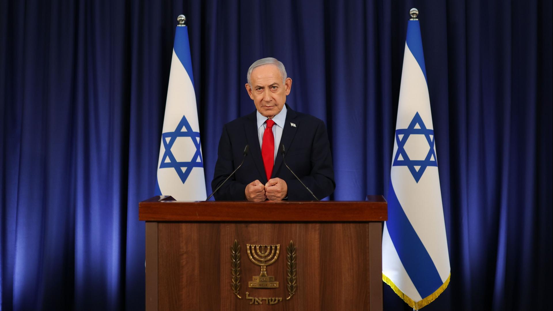 Benjamin Netanjahu | Ronen Zvulun/Pool Reuters/AP/dpa