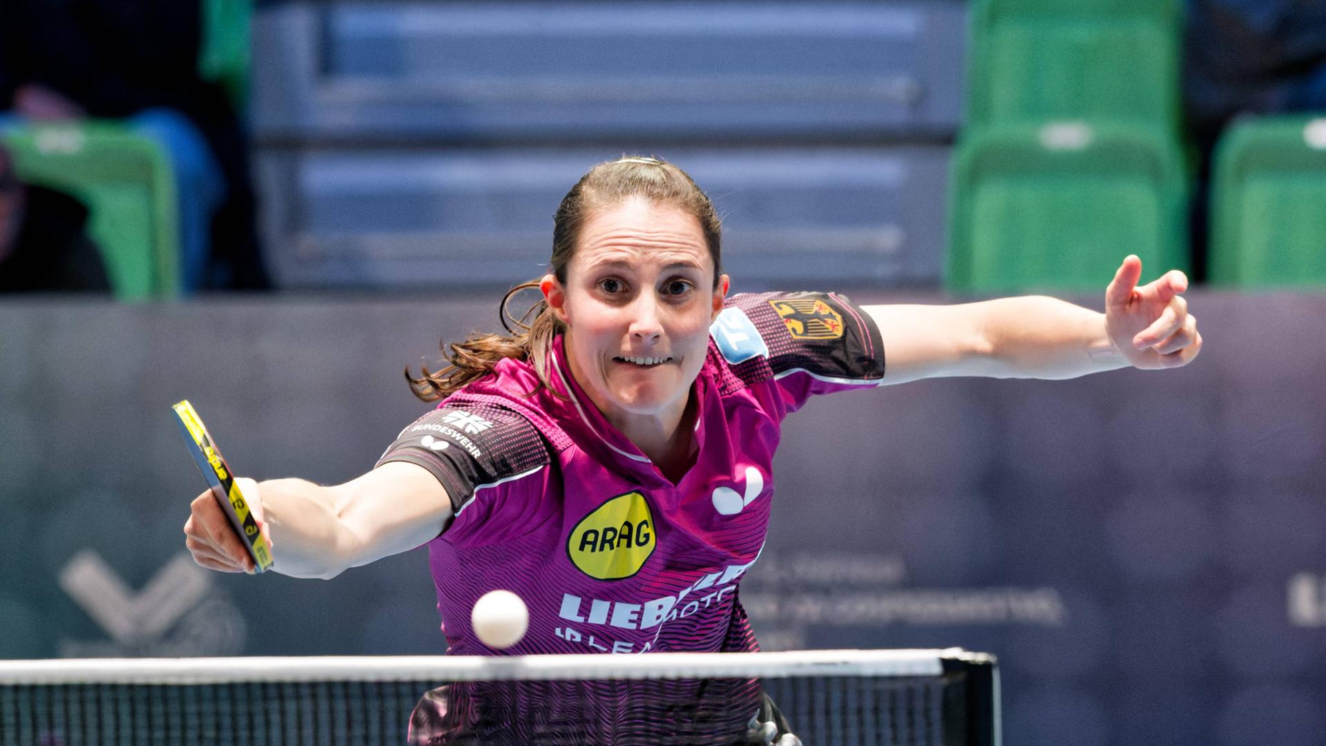 Sabine Winter war angeschlagen in die Tischtennis-EM in Ljubljana gegangen. | IMAGO / MaJo