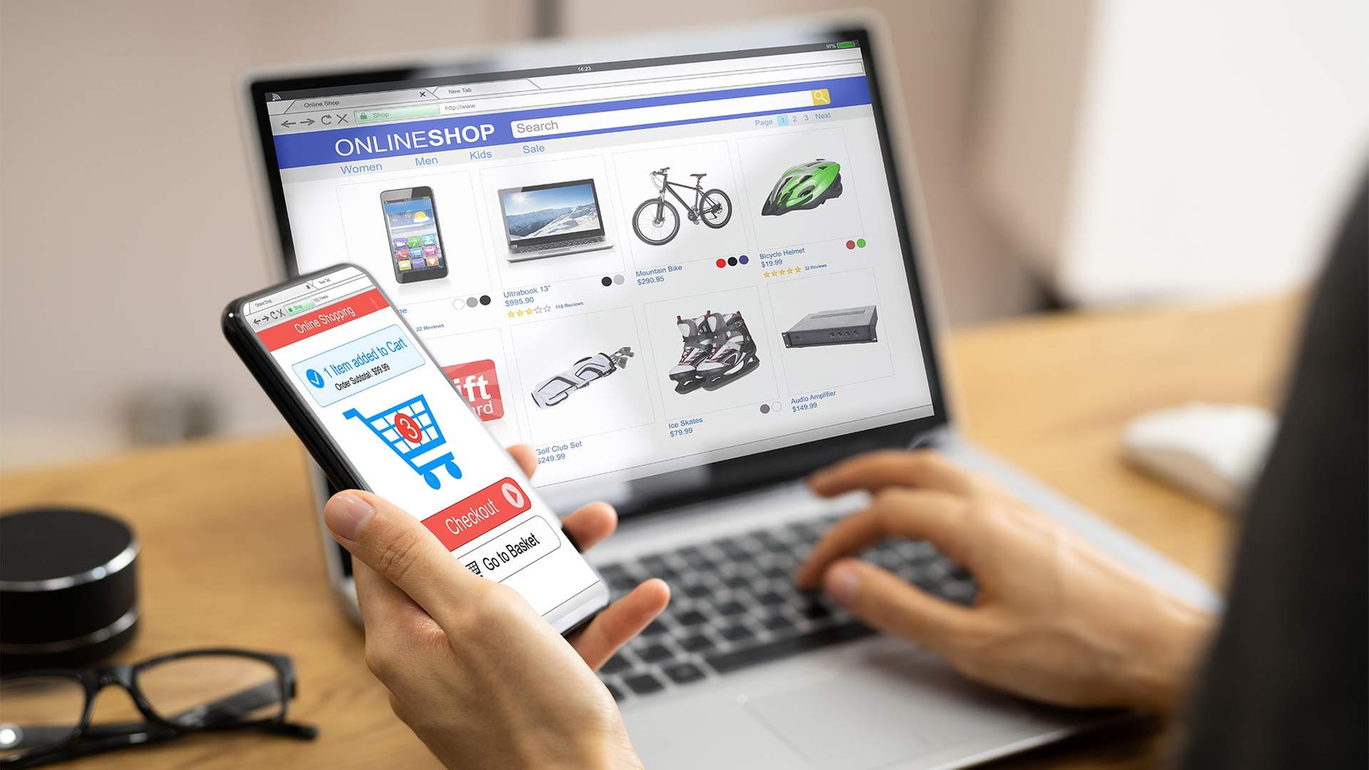 Online Shopping. | picture alliance / PantherMedia