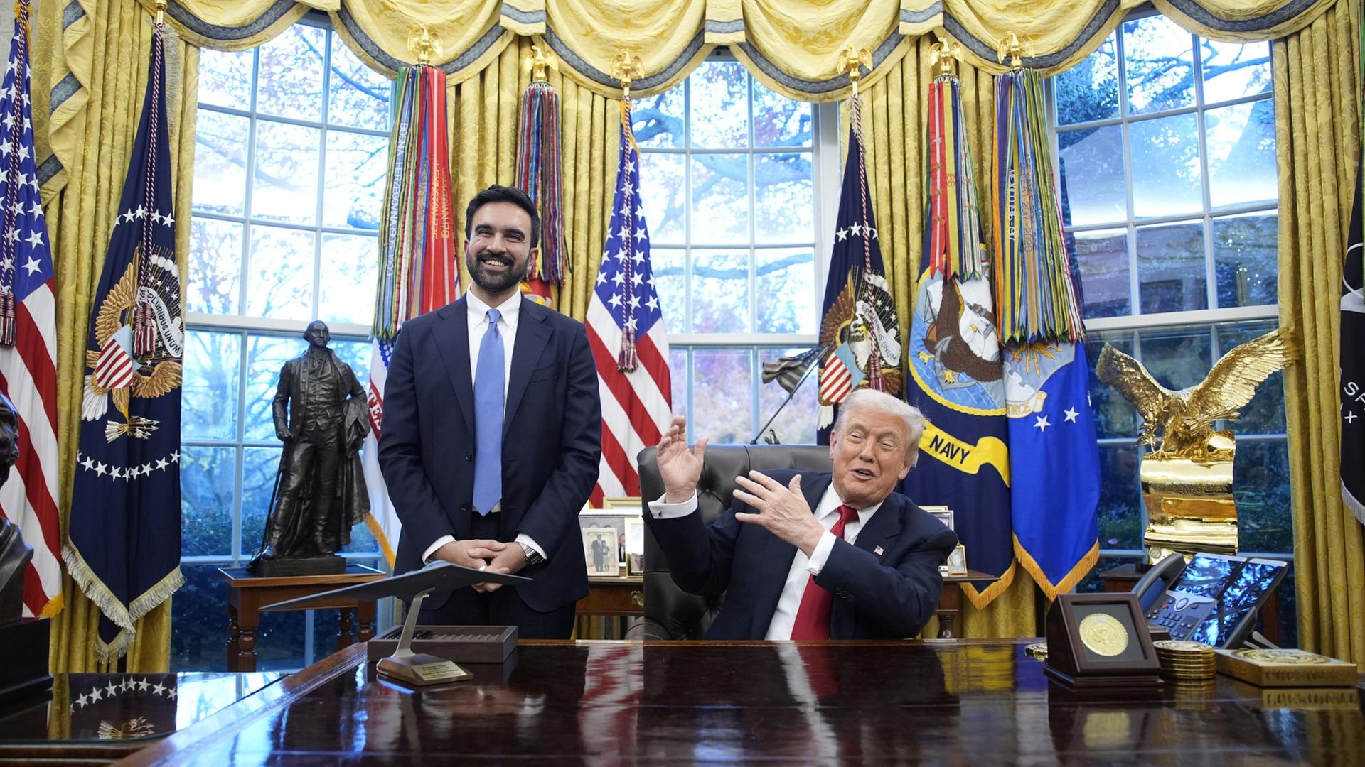 Mamdani und Trump im weißen Haus | EPA