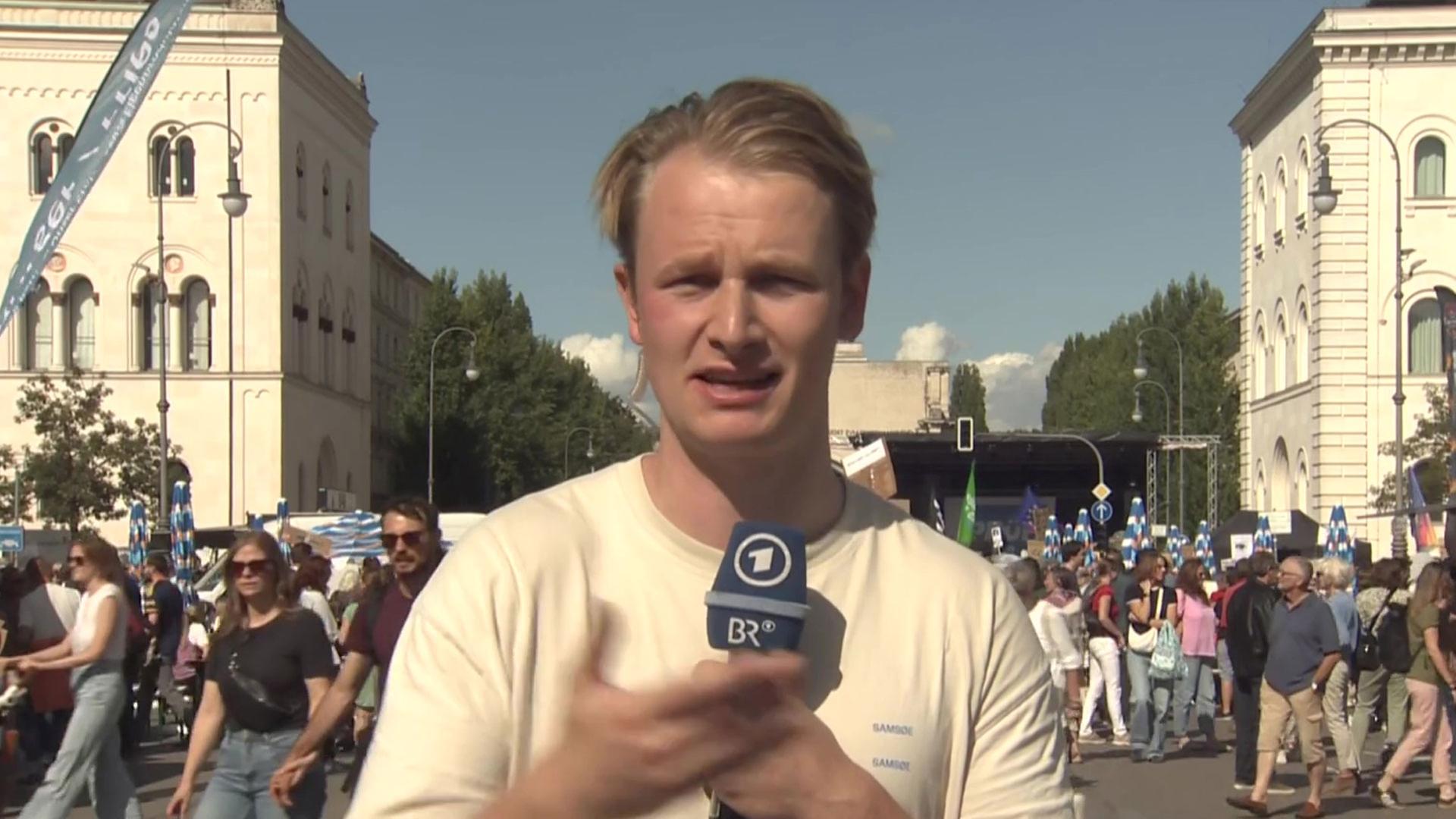 Alexander Arnö, BR, zu bundesweiten Demonstrationen nach AfD-Wahlerfolg