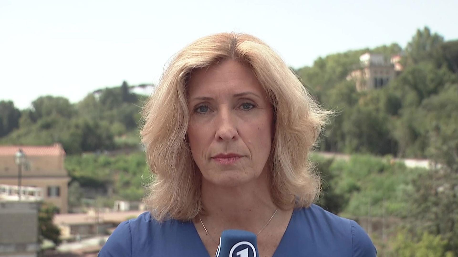 Zur Hitzewelle in Italien: Elisa Pongratz, BR