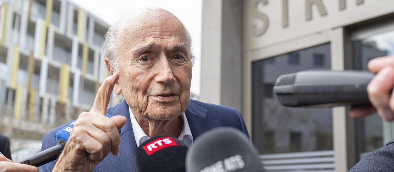 Sepp Blatter (Archivbild: 25.03.2025)