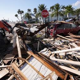 Zertrümmerte Gebäude in Florida