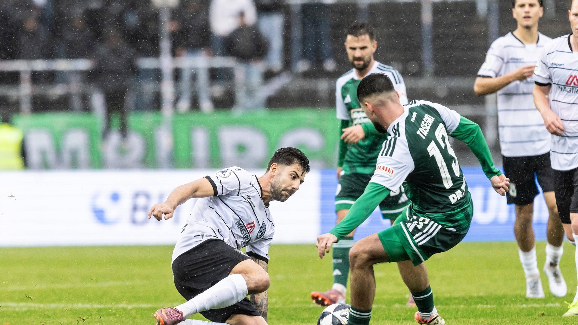 FC Homburg holt einen Punkt gegen den SSV Ulm