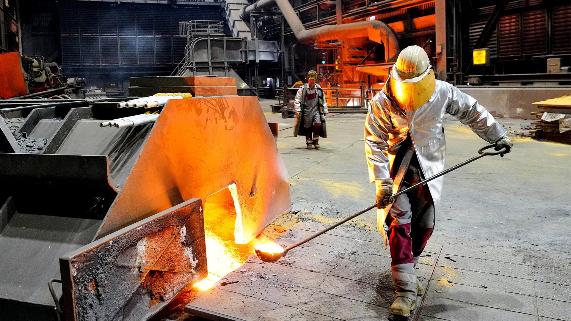 Deutsche Stahlindustrie zwischen Krise und Börsenboom