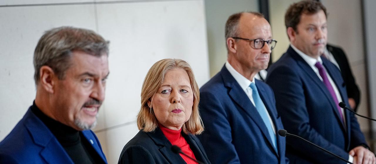 Pressekonferenz des Koalitionsausschusses