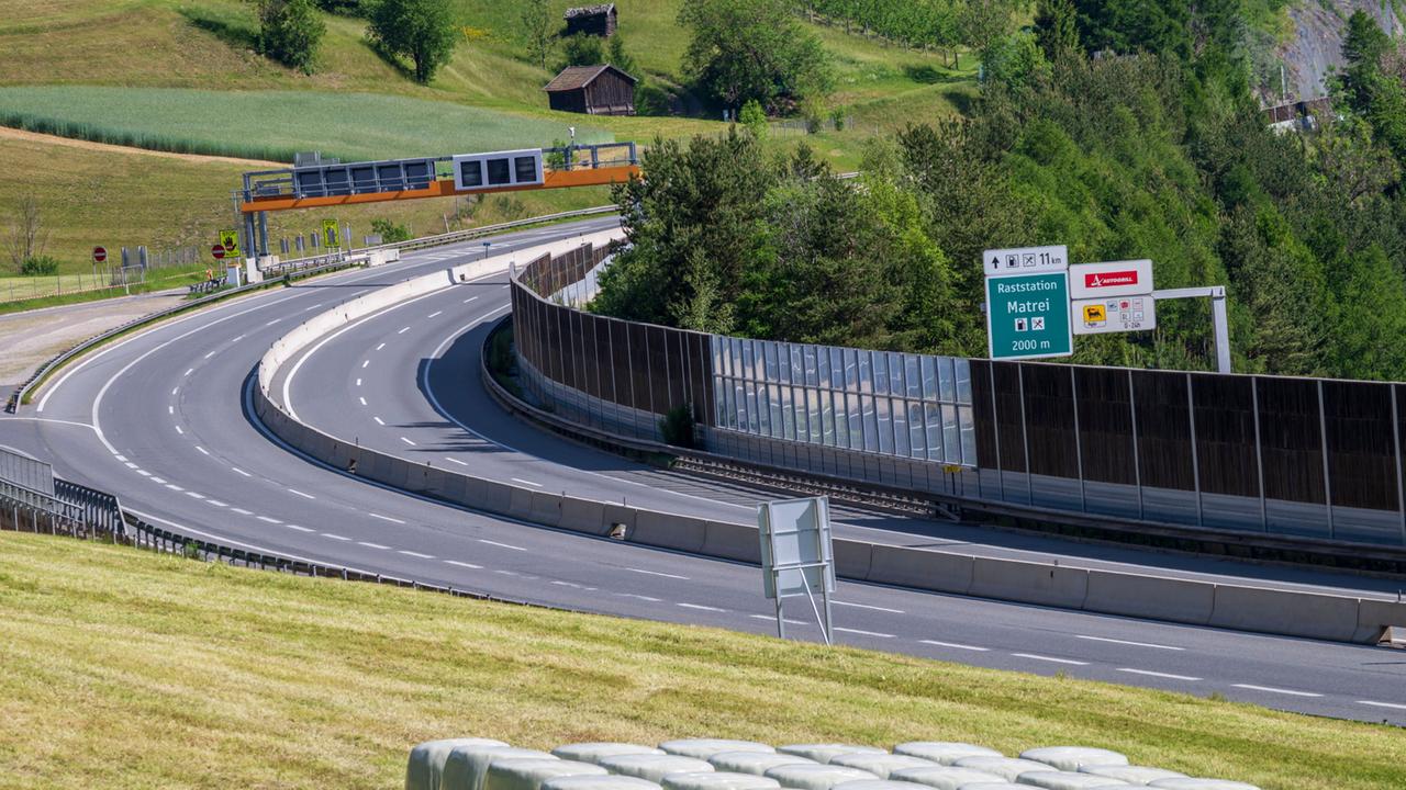 Bislang ruhige Verkehrslage trotz Sperrung der Brennerautobahn