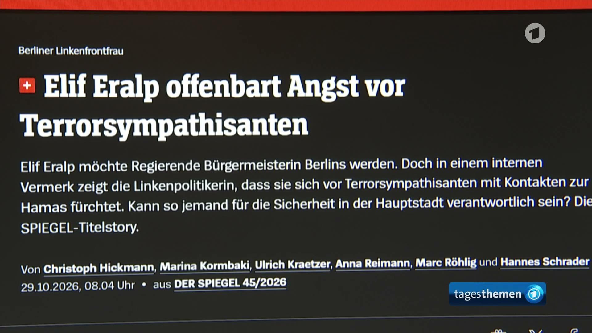 Sendungsbild | ARD-aktuell