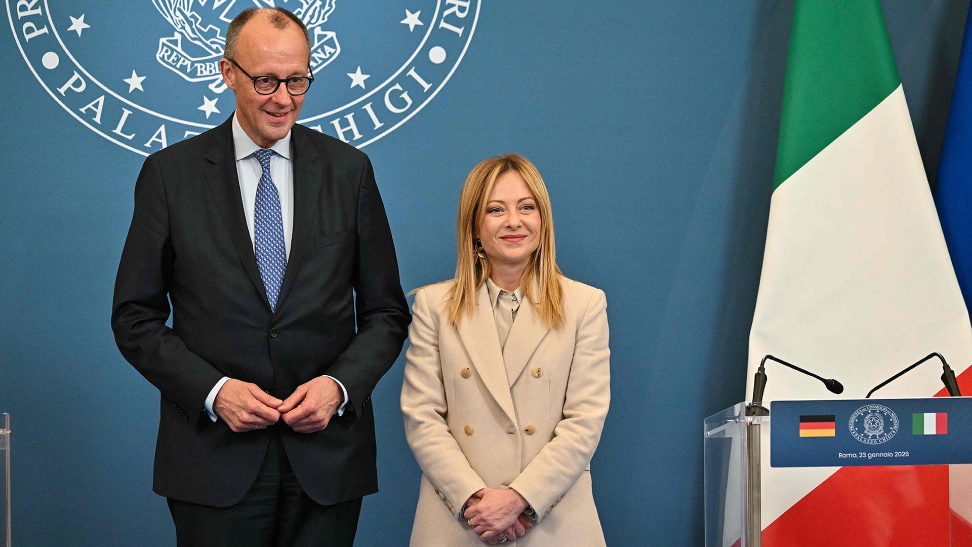 Deutschland und Italien vereinbaren stärkere Zusammenarbeit Deutschland und Italien vereinbaren stärkere Zusammenarbeit