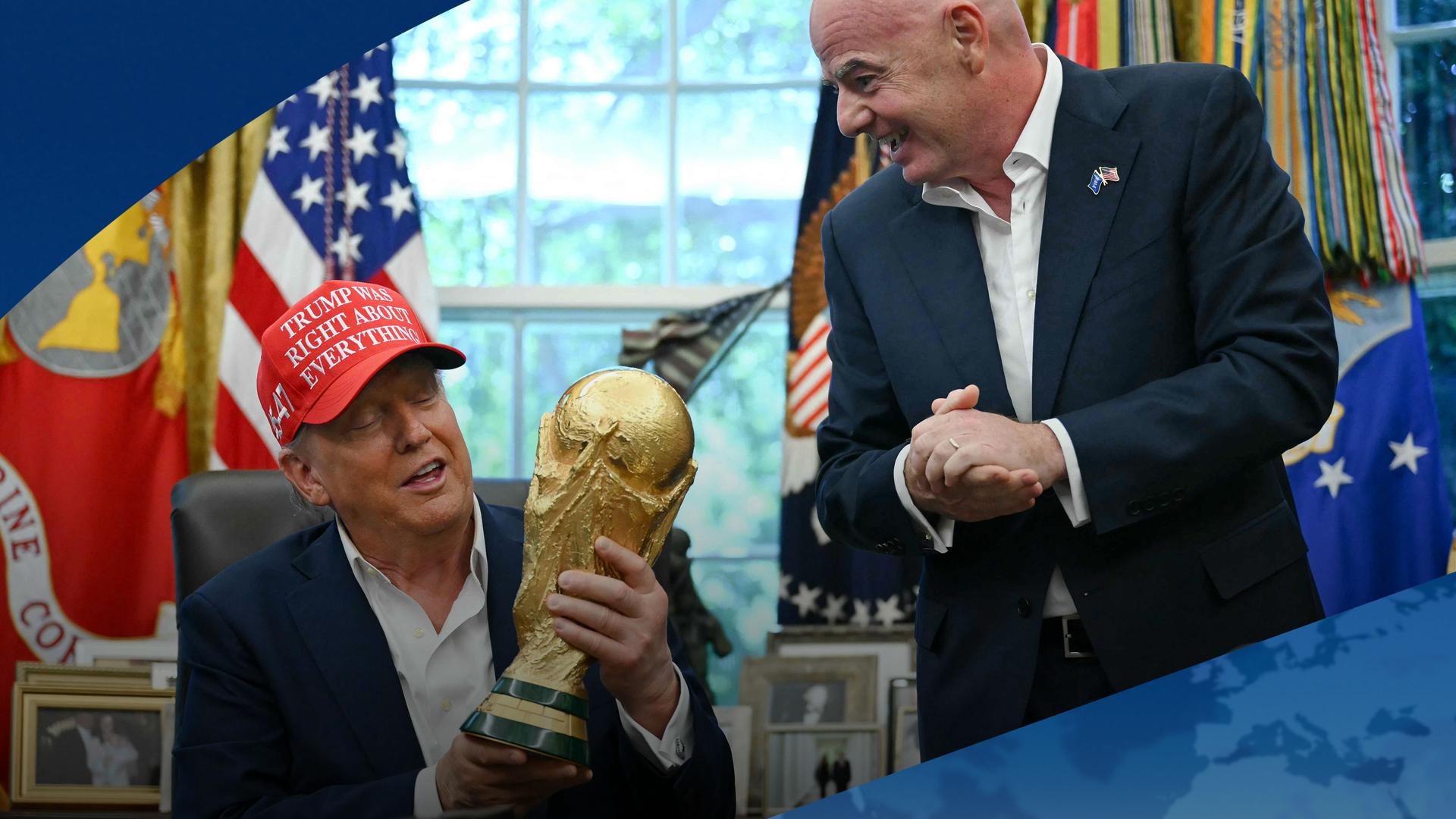 Fußball-Weltmeisterschaft: FIFA-Skandal um Trump