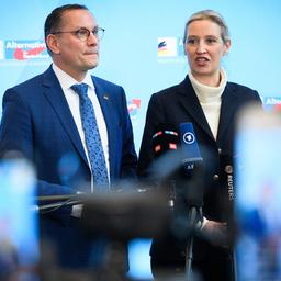 Tino Chrupalla und Alice Weidel