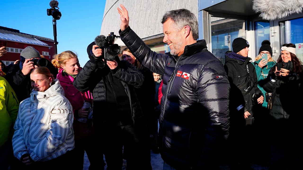 Dänischer König Frederik auf symbolträchtiger Mission in Grönland