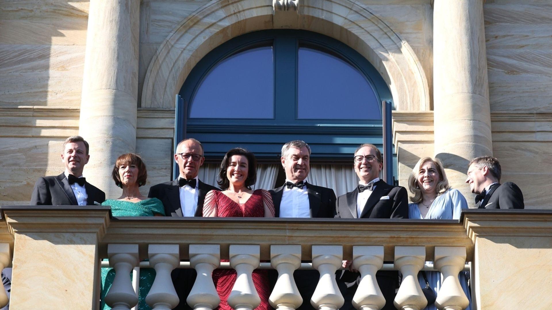 Bayreuther Festspiele starten mit viel Polit-Prominenz  | dpa-Bildfunk/Karl-Josef Hildenbrand