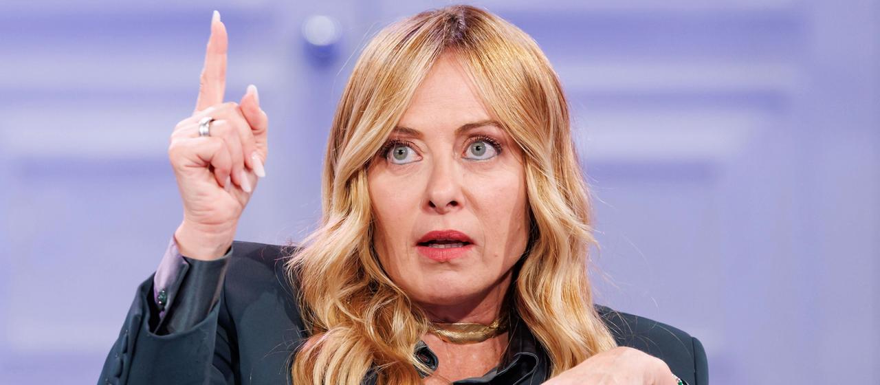 Italiens Ministerpräsidentin Georgia Meloni