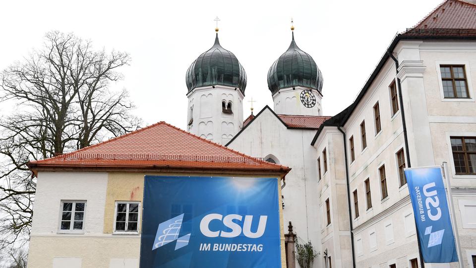 Kloster Seeon in Oberbayern - neuer Ort für die CSU-Winterklausur