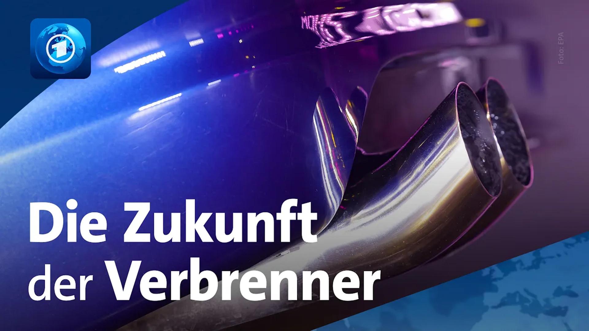 Blick auf einen Auspuff eines Autos. | EPA/ARD-aktuell