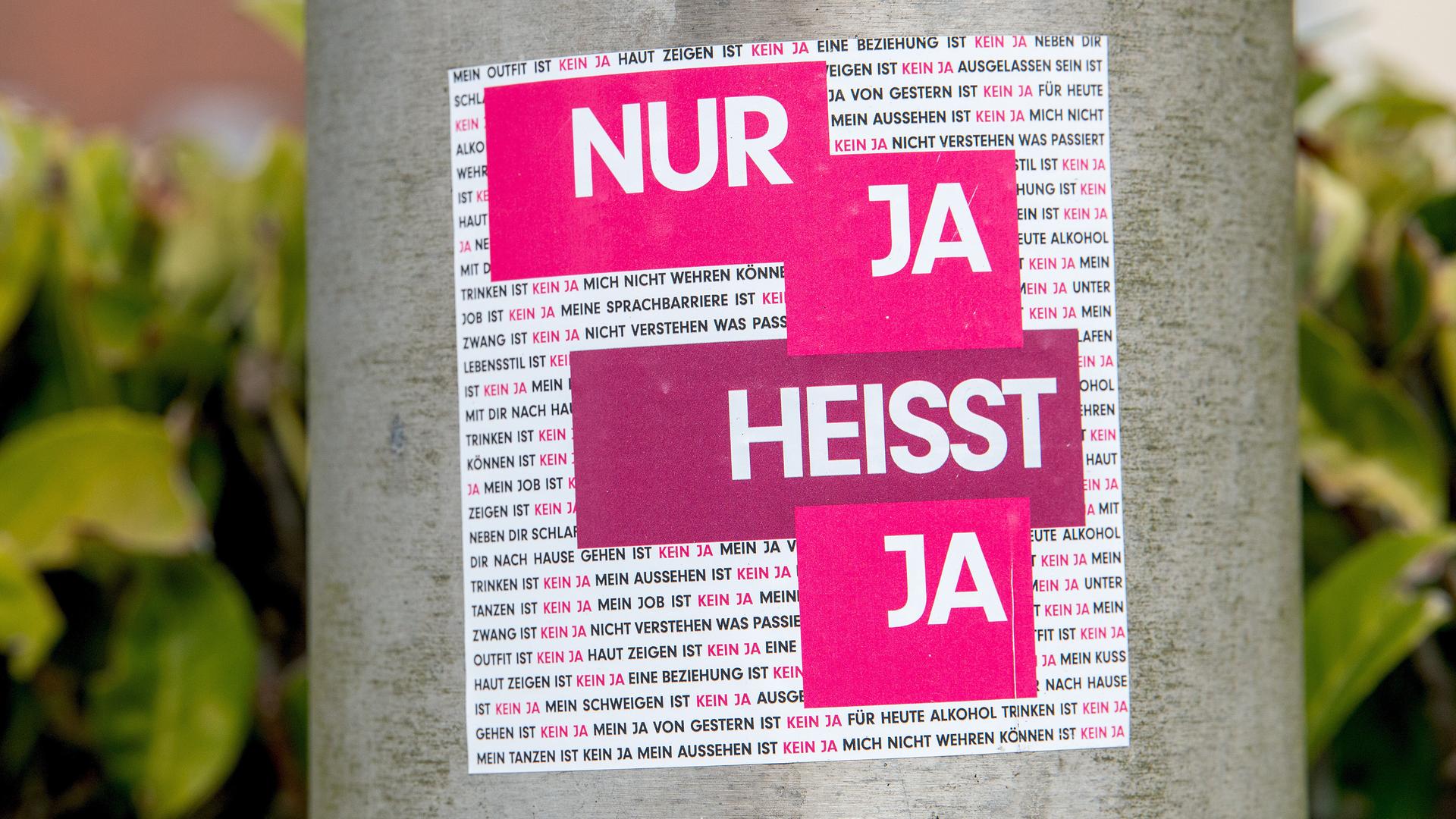 "Ja heißt Ja": Das bedeutet der NRW-Vorschlag zum Sexualstrafrecht