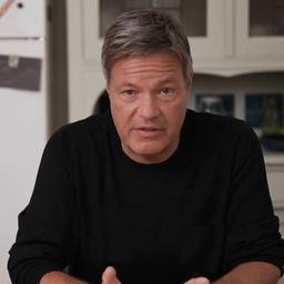 Robert Habeck gibt seine Kandidatur für die Grünen bekannt