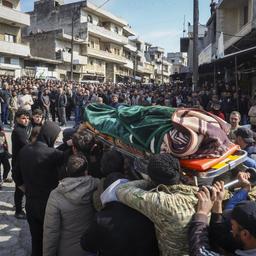 Trauerprozession in Syrien