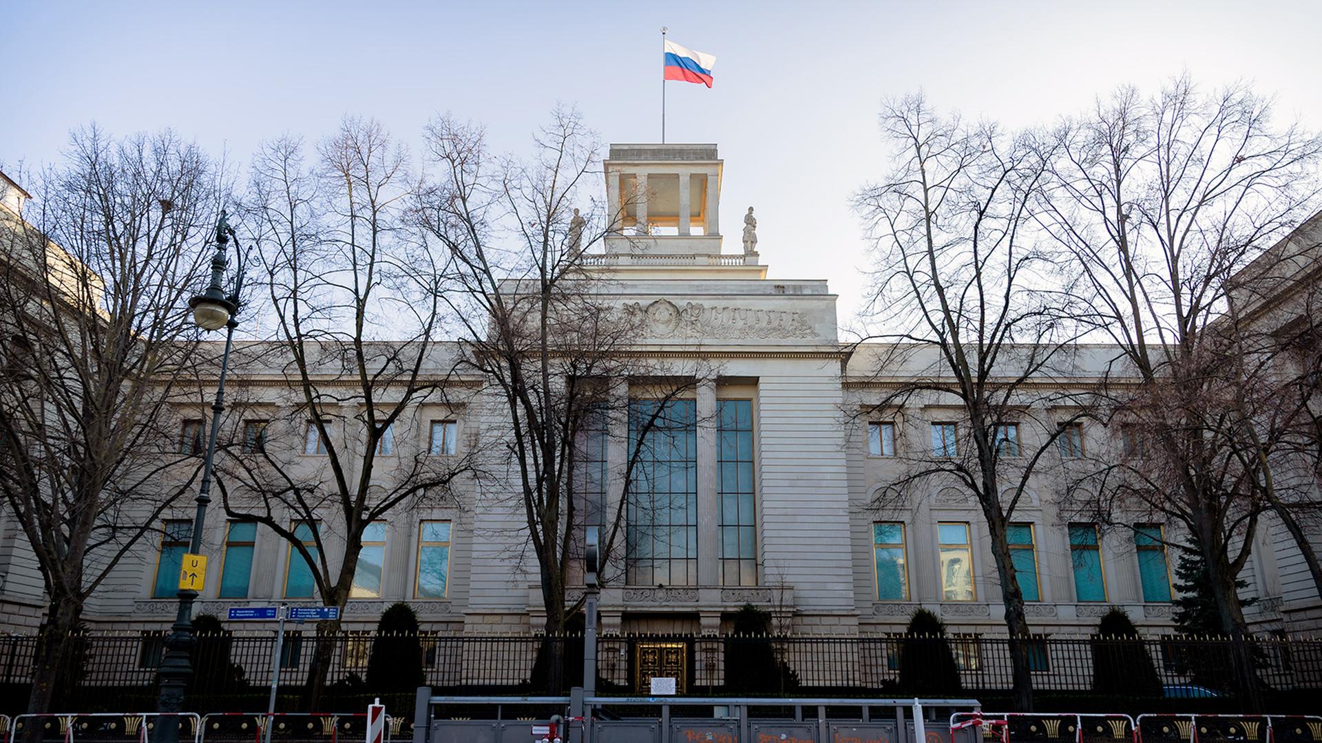 Russische Botschaft in Berlin | dpa