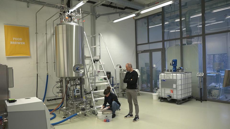 Bioreaktor bei Food Brewer.