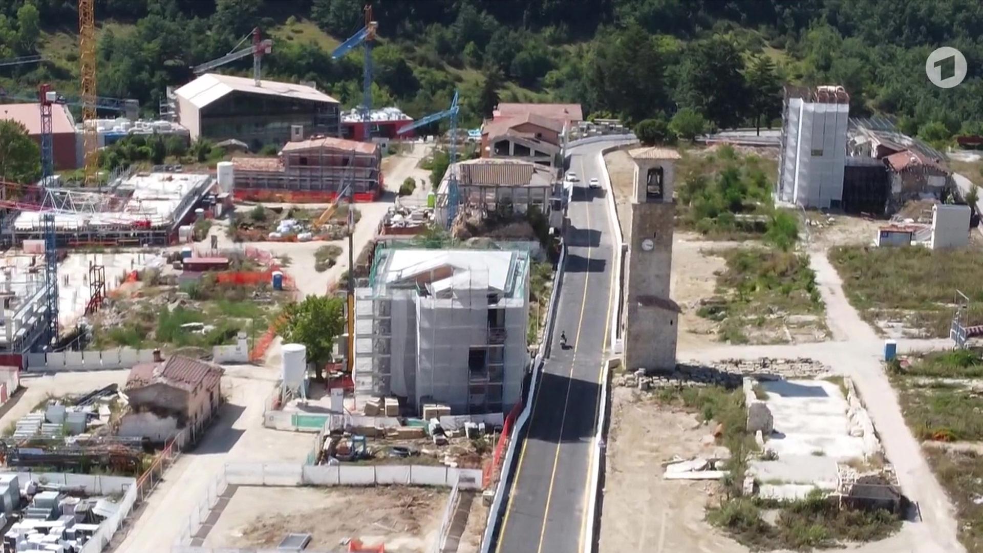Zehn Jahre nach der Erdbebenkatastrophe in der italienischen Gemeinde Amatrice