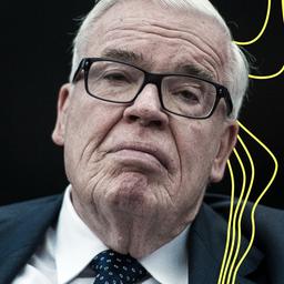 Klaus-Michael Kühne nimmt am 16.06.2017 in Hamburg an der Taufe des Hapag-Lloyd-Containerschiffs 