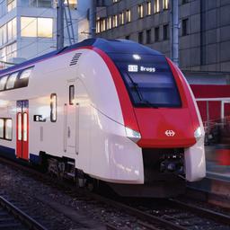  Visualisierung des neuen Doppelstockzuges von Siemens Mobility für den SBB