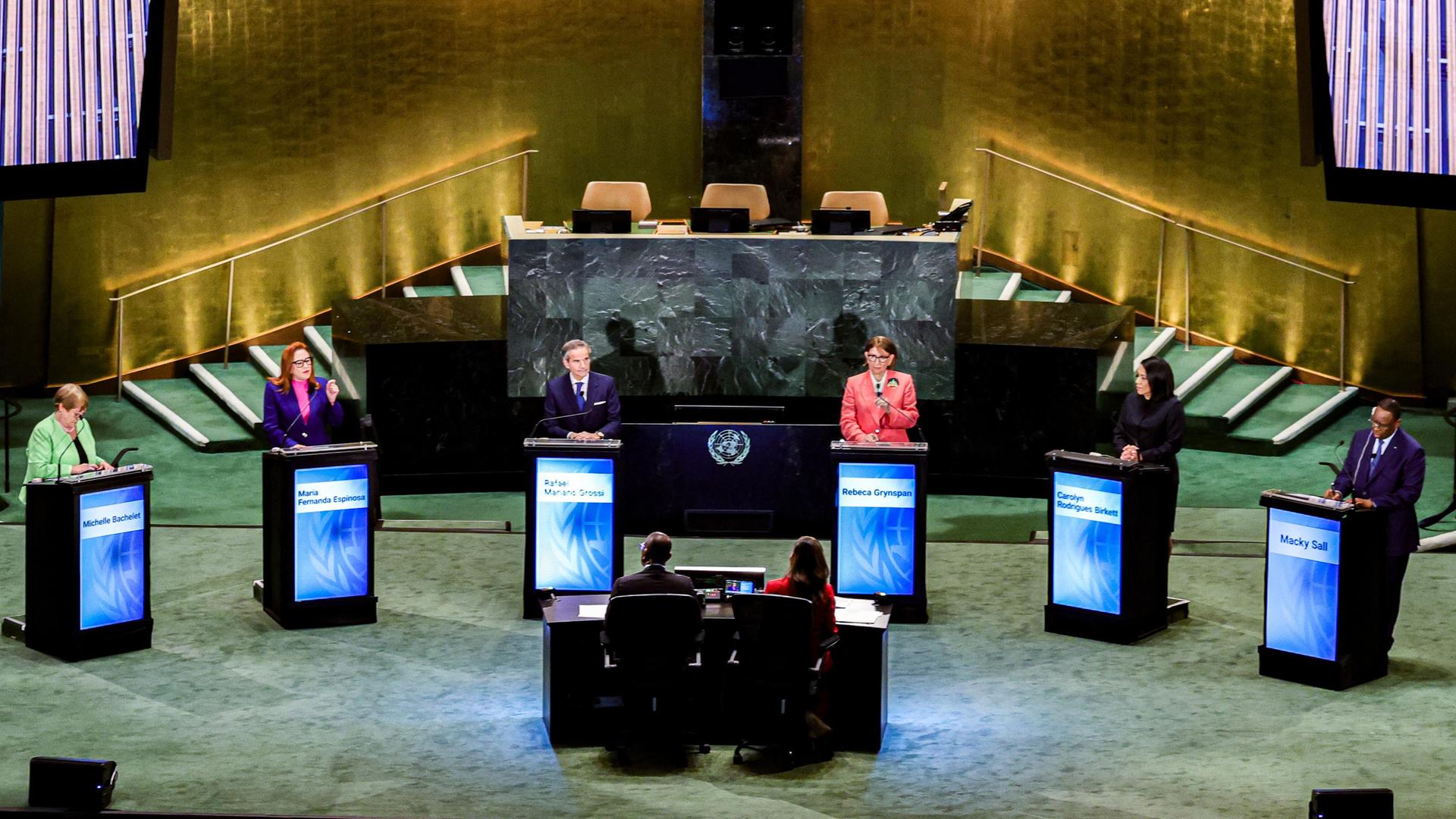 So lief die Debatte um die Guterres-Nachfolge