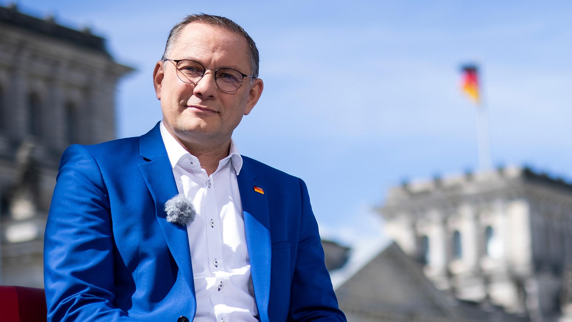 ARD-Sommerinterview mit Tino Chrupalla, AfD-Fraktionsvorsitzender