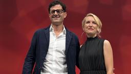Luigi Pantisano und  Ines Schwerdtner