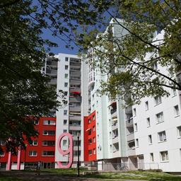 Wohnungsgebäude der LEG Immobilien AG Dortmund.