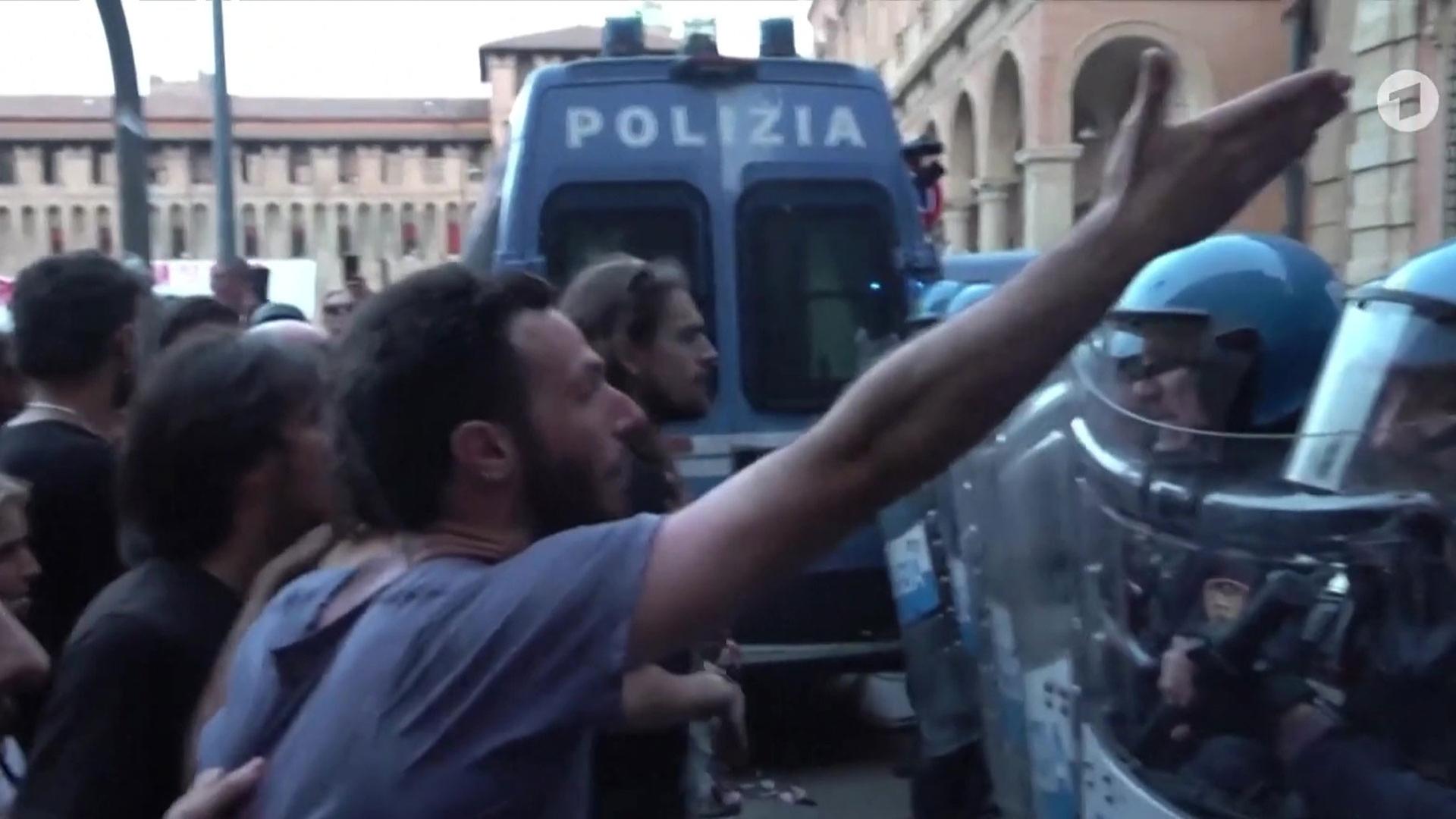 Proteste in Italien nach dem Tod eines Einwanderers bei einem Polizeieinsatz