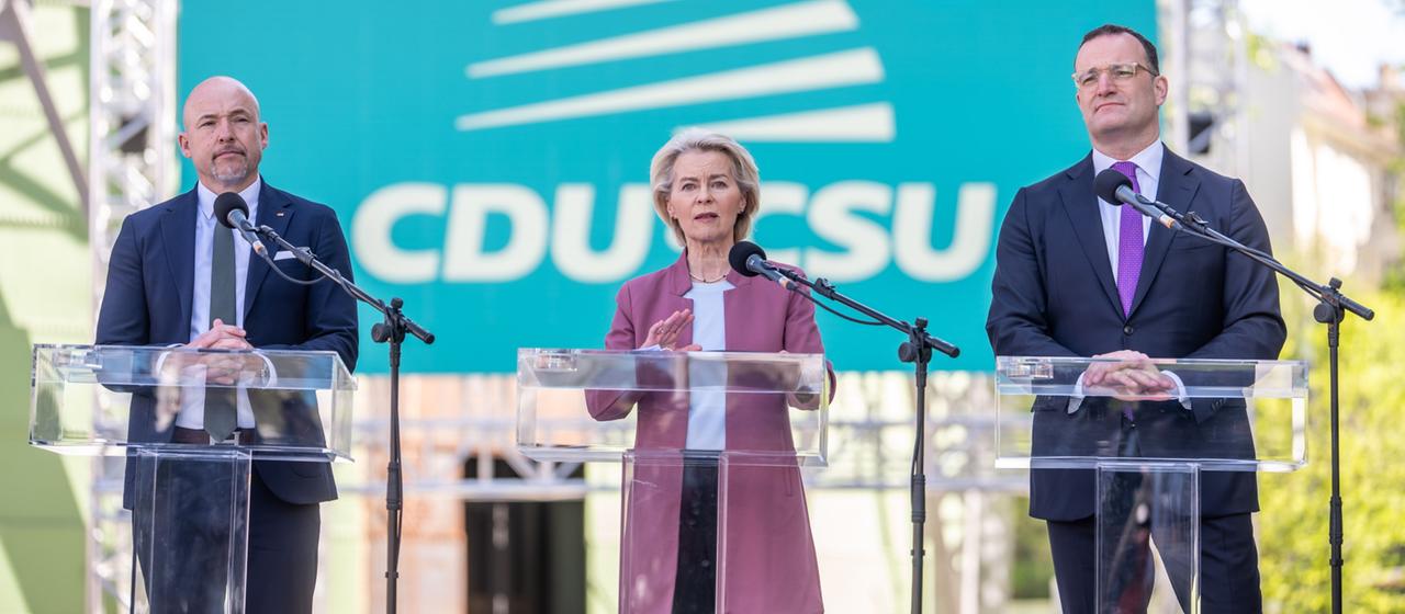 Alexander Hoffmann, Ursula von der Leyen, Jens Spahn